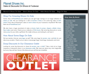 planetcloseouts.com: Sales & Discounts On Shoes & Footwear Shop Skechers Sale, Geox Sale, MBT Shoes Sale, Reebok Sale
Sales & Discounts On Shoes & Footwear From PlanetShoes.com