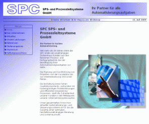 spc-gmbh.de: SPC SPS- und Prozessleitsysteme GmbH | Partner für die Automatisierungstechnik
SPC SPS- und Prozessleitsysteme GmbH - Partner für die Automatisierungstechnik. Wir stehen Ihnen als unabhängiges Systemhaus bei der Bewältigung ihrer Automatisierungsaufgaben zur Seite