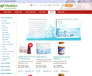 thelandmarksupplementstudy.info: Shaklee Corporation: Providing a healthier life for everyone and a better life for anyone. Health, Wellness, Nature, Opportunity
Shaklee Independent Distributor - Setting the standard with premium nutrition, personal care, and homecare products. Helping make millions of people healthier while making the world a better place