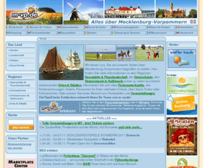 all-in-all.com: Urlaub in Mecklenburg-Vorpommern
Informieren Sie sich über Sehenswertes, Angebote und Unterkünfte für Ihren Urlaub in Mecklenburg-Vorpommern - m-vp.de bietet unzählige Möglichkeiten