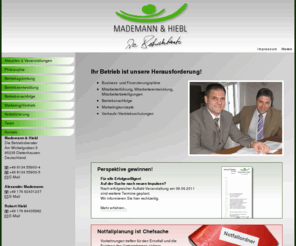 diebetriebsberater.com: Mademann & Hiebl - Mademann & Hiebl - Die Betriebsberater
Business- und Finanzierungspläne, Mitarbeiterführung, Mitarbeiterentwicklung