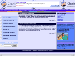 goodcauseselection.org: Stichting Charity Support
De stichting beoogt het bevorderen van steun aan goede doelen.