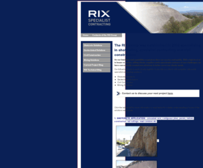 rixshaftlining.com: Shotcrete | Geotechnical | Construction
Client education on Geotechnical Stabilisation and Civil Construction Solutions offered by The RIX Group PTY LTD - 1300 SHOTCRETE