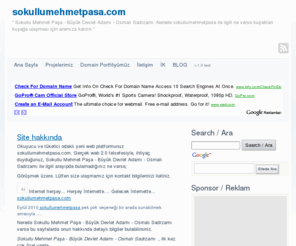 sokullumehmetpasa.com: Sokullu Mehmet Paşa - Büyük Devlet Adamı - Osmalı Sadrzamı  | sokullumehmetpasa | sokullumehmetpasa.com
Sokullu Mehmet Paşa - Büyük Devlet Adamı - Osmalı Sadrzamı ; sokullumehmetpasa ile ilgili, kuşaktan kuşağa ulaşması için, ne varsa buraya ekleyin herkesle paylaşın,... Sokullu Mehmet Paşa - Büyük Devlet Adamı - Osmalı Sadrzamı  - sokullumehmetpasa.com