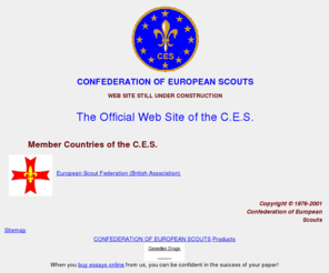 ces-scouts.com: CONFEDERATION OF EUROPEAN SCOUTS
