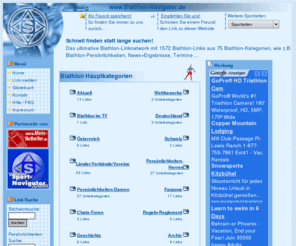 biathlon-navigator.de: www.Biathlon-Navigator.de - Biathlon Linkdatenbank
Das ultimative Biathlon-Linknetwork mit tausenden Biathlon-Links geordnet in Biathlon-Kategorien, wie z.B. Biathlon-Persönlichkeiten, Turniere, Termine ... 