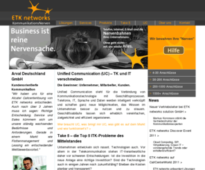 kommunikationsnerven.com: ETK networks: ETK networks solution GmbH
