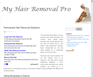 myhairremovalpro.com: Permanent Hair Removal Solutions | My Hair Removal Pro
