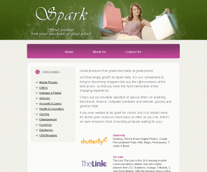 spark-webs.co.uk: Spark - Online Shopping. Photos/Calendars, Insurance, Gifts
