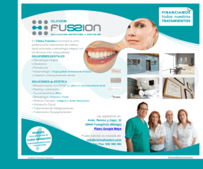 clinicafussion.com: Clínica Fussion. Soluciones Estéticas y Dentales
Clínica de Medicina Estética y Odontología en Fuengirola.