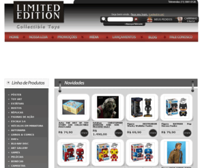 limitededition.com.br: LIMITED EDITION :: Collectible Toys
LIMITED EDITION