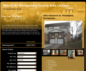 searchmontgomerycountyhomes.com: Search All Montgomery County Area Listings
Abington PA Search Homes For Sale at CARDANO Realtors Real Estate.