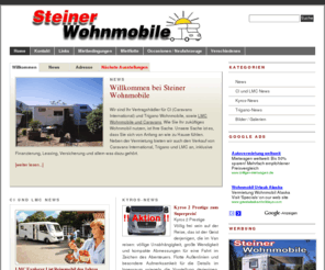 steiner-wohnmobile.ch: Steiner Wohnmobile Schübelbach
Wohnmobile, Vermietung und Verkauf