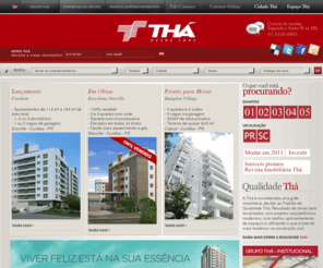 tha.com.br: 115 anos construindo o orgulho de viver em um Thá | Thá Incorporadora
Grupo Thá, maior grupo imobiliário brasileiro constituído por incorporadora, engenharia e imobiliária, com 115 anos de história e tradição.