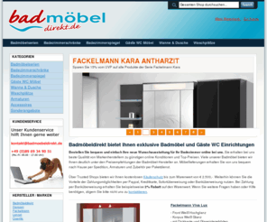 badmoebeldirekt.de: Badmöbel online kaufen
Exklusive und hochwertige Badmöbel zu fairen Preisen kaufen - direkt online bestellen bei Badmöbeldirekt.de