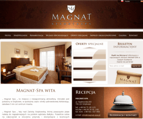 magnat-spa.pl: Wczasy odchudzające - SPA Kołobrzeg
Wczasy odchudzające w Magnat-SPA - miejsce, które pozwoli zrelaksować się absolutnie, przywrócić wewnętrzną harmonie. Wczasy odchudzające nad morzem - odzyskaj pełnie sił witalnych, dobre samopoczucie oraz wiarę w swoje piękno.