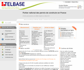 permisdeconstruirefichier.com: Fichier liste permis de construire 2011 - Fichier prospection travaux batiments - Nombre permis de construire construction batiment - Telbase
Achat en ligne du fichier national des permis de construire.