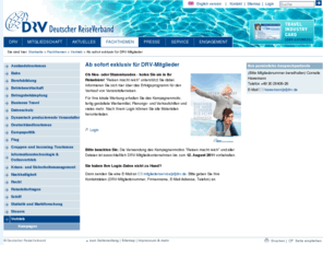 pro-reisebuero.de: Ab sofort exklusiv für DRV-Mitglieder: DRV
Der DRV vertritt die Interessen mittelständischer und großer Unternehmen der Reisebranche gegenüber den Leistungsträgern im In- und Ausland sowie der deutschen, europäischen und internationalen Politik.