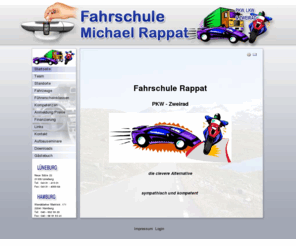 fahrschule-rappat.de: Fahrschule Rappat
Homepage der Fahrschule Rappat in Lüneburg. Fahrausbildung Klasse A....