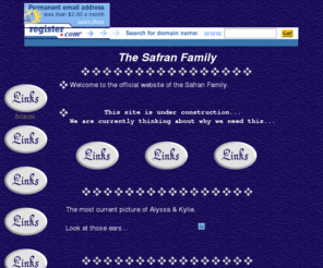 safrans.com: The Safran Family
Enter a brief description of your site here