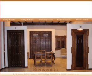 elpinoviejo.com: El Pino Viejo & La Majarañí - Fabricación y venta de muebles y puertas rústicas en Ronda
Fabricación y venta de muebles artesanales y puertas de estilo rústico en Ronda