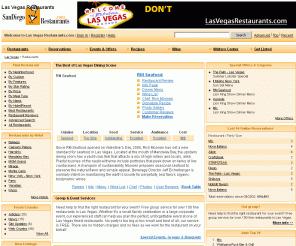lasvegasrestaurants.com: Las Vegas Restaurants.com - Las Vegas dining guide
Las Vegas Restaurants.com - Las Vegas restaurant dining guide. Online reservations reviews photos menus chef profiles recipes jobs and reservations for best restaurants in Las Vegas. Group services private room events discounts coupons gift certificates.