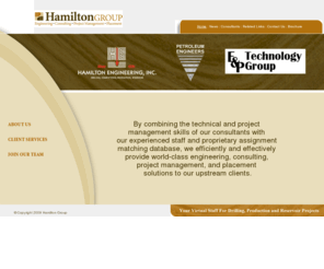 peiinc.com: Hamilton Group - Drilling, Production, and Reservoir Consulting & Projects
Your virtual staff for drilling, production, and reservoir projects.