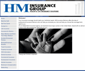 hminsuranceadvisors.com: HM Insurance Group - Home
Independent Health Insurance Advisors