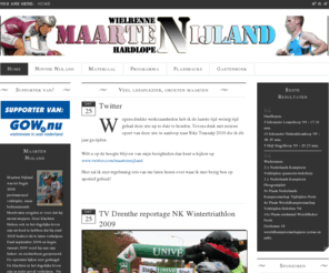 maartennijland.nl: Veel leesplezier, groeten maarten
Maarten Nijland, wielrennen, hardlopen, schaatsen en skeeleren.