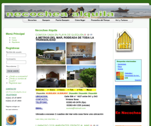 necocheaalquila.com.ar: Necochea Alquila
Necochea Alquila. Casas, Departamentos, Quintas en Necochea y Quequén