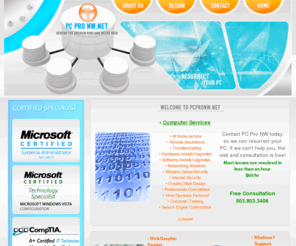 pcpronw.net: Computer Repair Sherwood Oregon, Portland Metro| PC Pro NW
PC Pro Northwest's goal is to give individuals and small businesses in the Portland metro area the help they need to repair computer problems they encounter simply and easily. We also provide web and graphic design for personal or business use.