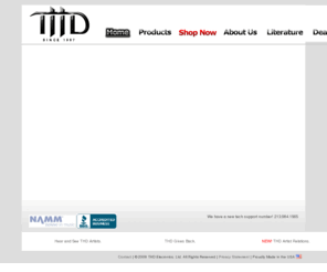 thdamps.com: THD Electronics
THD Electronics is a company specializing in products for the music industry, specifically tube amplification and products catering to tube amps.