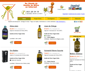 zumodeoliva.es: ZumodeOliva.es - Su Tienda de Aceite de Oliva en Internet.
La mejor selección de Aceite de Oliva Virgen Extra de Jaén. Directo de la almazara a su mesa.