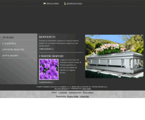 casasco-vismara.com: Onoranze Funebri Casasco & Vismara - Pontecurone (ALESSANDRIA) - Visual Site
Onoranze Funebri CASASCO & VISMARA ha sede a Pontecurone in provincia di Alessandria e opera in tutta la provincia. Garantiamo servizi funebri effettuati con personale qualificato ed esperto che assicura discrezione e tatto nell'esercizio delle sue funzioni.