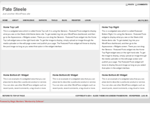 patesteele.com: Pate Steele
Just another WordPress site