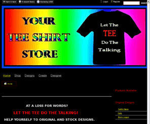 yourteeshirtstore.com: Your Tee Shirt Store
custom tee shirts