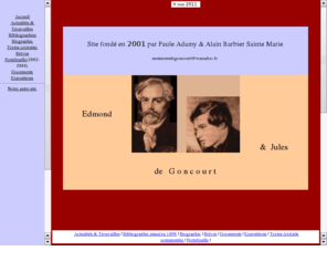 freres-goncourt.fr: Edmond et Jules de Goncourt
