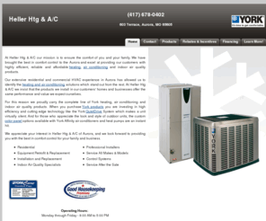 hellerheatac.com: Heller Htg & A/C  Air Conditioning, Heating, York, Aurora, MO, 65605
Heller Htg & A/C provides air conditioning, heating, cooling and indoor air quality products and HVAC services for Aurora, MO, 65605.