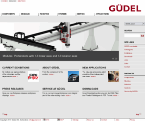 gudel.com: GÜDEL > Automation Systems, Gantry Robots/Robotics and Com
Automation and robotics technology, power transmission and gearbox components with more than 50 years of inhouse production.