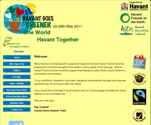 havantgoesgreener.org.uk: Havant Goes Greener
Havant Goes Greener aims to show how small changes, when added together can make a big difference. Changes like reducing waste, supporting local shops, using the bus or bike instead of the car.