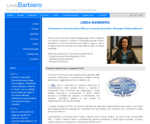 lindabarbiero.com: Sito ufficiale Linda Barbiero, Consulente in Comunicazione Efficace, Crescita personale e Strategie di Apprendimento .
Sito ufficiale di Linda Barbiero, Consulente in Comunicazione Efficace, Crescita personale e Strategie di Apprendimento.