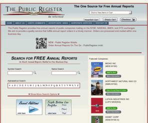 prars.com: Public Register
