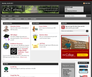 gispathway.com: GIS Pathway...helping guide you to success in the world of GIS!
A place where both novice and professional can develop a pathway to success.  Whether you are learning a simple GIS tip or developing a new career, this site is the place you can depend on.