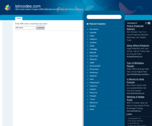 isincodes.com: ISINCodes.com
