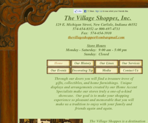 thevillageshoppes.com: The Village Shoppes, Inc.
A treasure trove of gifts, collectibles, and home furnishings.  Unique displays and arrangements created by our professional designers.