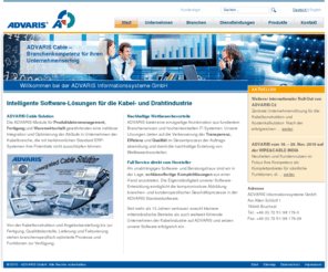 advaris.de: ADVARIS Informationssysteme GmbH
Advaris Informationssyteme GmH - Das Systemhaus für flexible Branchenlösungen