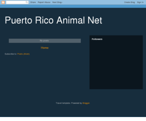 puertorico-animal.net: Blogger: Blog not found
Blogger is a free blog publishing tool from Google for easily sharing your thoughts with the world. Blogger makes it simple to post text, photos and video onto your personal or team blog.