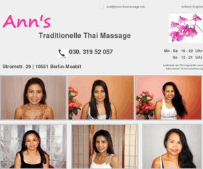 Thai massage berlin anan Anan Massage