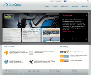 dataquest.pl: Tworzenie stron www, system CMS, sklep internetowy - Wrocław, Katowice, Warszawa -Data Quest
Tworzenie stron www, System CMS System Zarządzania Treścią CMS, Sklep internetowy, Sklepy internetowe Wrocław Katowice Warszawa Rybnik Bielsko Biała