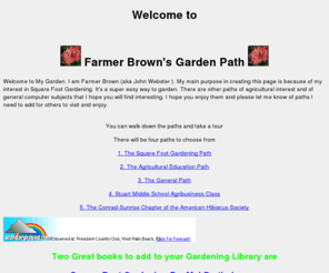 farmerbrown.org: Farmer
Brown's Garden Path
